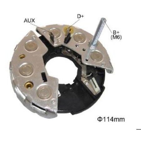 PLACA DIODO COMPATÍVEL APLIC C/DESC BOSCH-6 UNO/MONZA/KADETT G1275 IK3275