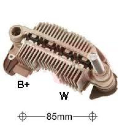 PLACA DIODO COMPATÍVEL APLIC C/DESC MITSUBISHI-8 S/TRIODO PAJERO G1325 IK3666