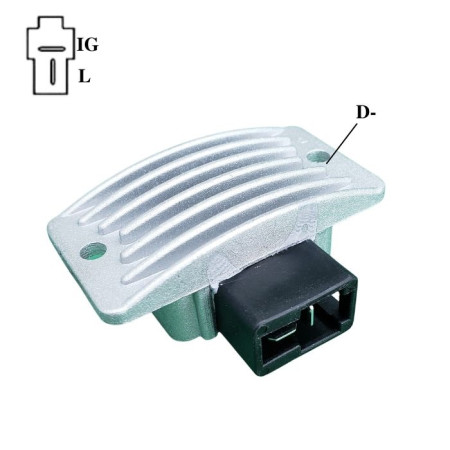 REGULADOR COMPATÍVEL APLIC C/DESC POONGSUNG 28V KIA K2700/3500 G127 IK5127