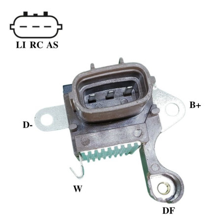 REGULADOR COMPATÍVEL APLIC C/DESC DENSO LAND ROVER/EVOQUE G135 IK5157