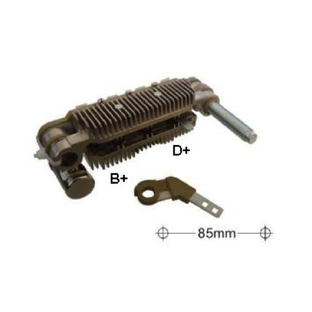 PLACA DIODO COMPATÍVEL MITSUBISHI-8 C/TRIODO CATERPILLAR 28V IK3334