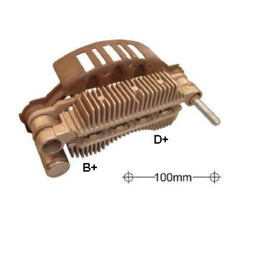 PLACA DIODO COMPATÍVEL MITSUBISHI-8 C/TRIODO TAURUS IK3338