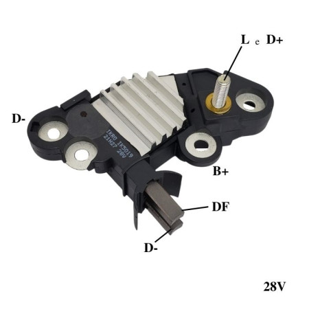 REGULADOR COMPATÍVEL BOSCH MOD 28V SINOTRUCK IK5019