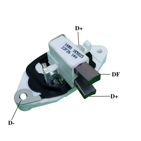 REGULADOR COMPATÍVEL BOSCH 14V CASE 140A G023 IK5023