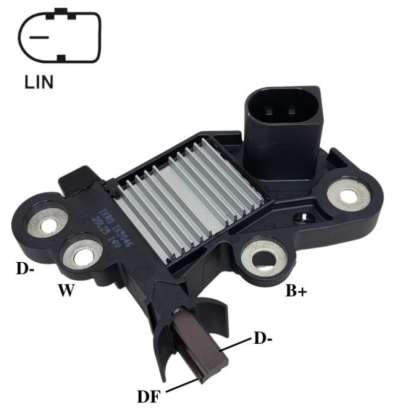 REGULADOR COMPATÍVEL BOSCH MOD COM-LIN POLO MSI IK5046