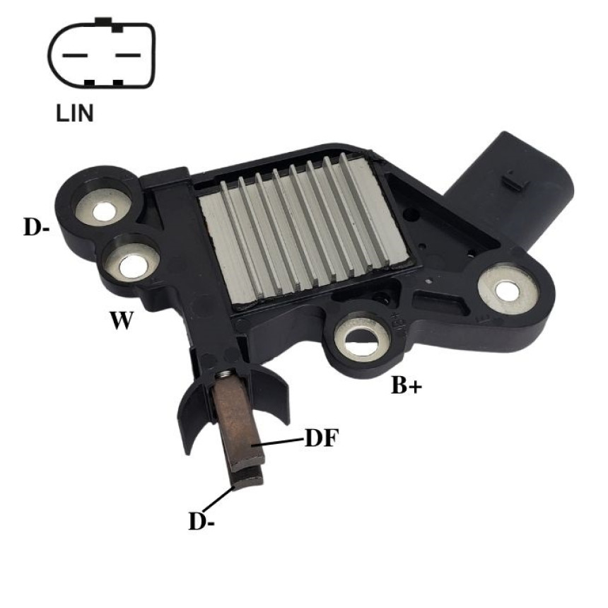 REGULADOR COMPATÍVEL BOSCH MOD COM-LIN FIAT TORO/JEEP RENEGADE IK5049