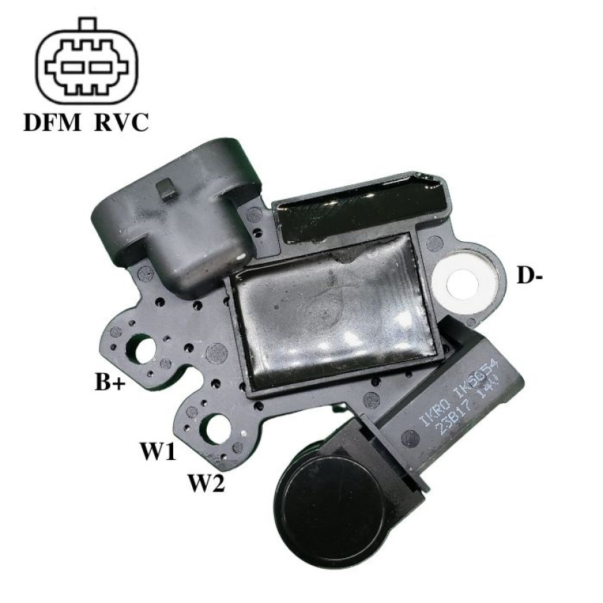 REGULADOR DE TENSÃO COMPATIVEL VALEO RVC 12/15,8V CAPTIVA/COBALT/MALIBU 08>11 G994 IK5054