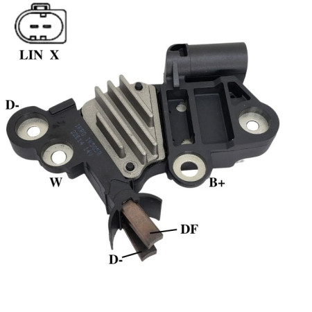 REGULADOR COMPATÍVEL BOSCH MOD COM-LIN RANGER/ECOSPORT/VOLVO IK5058