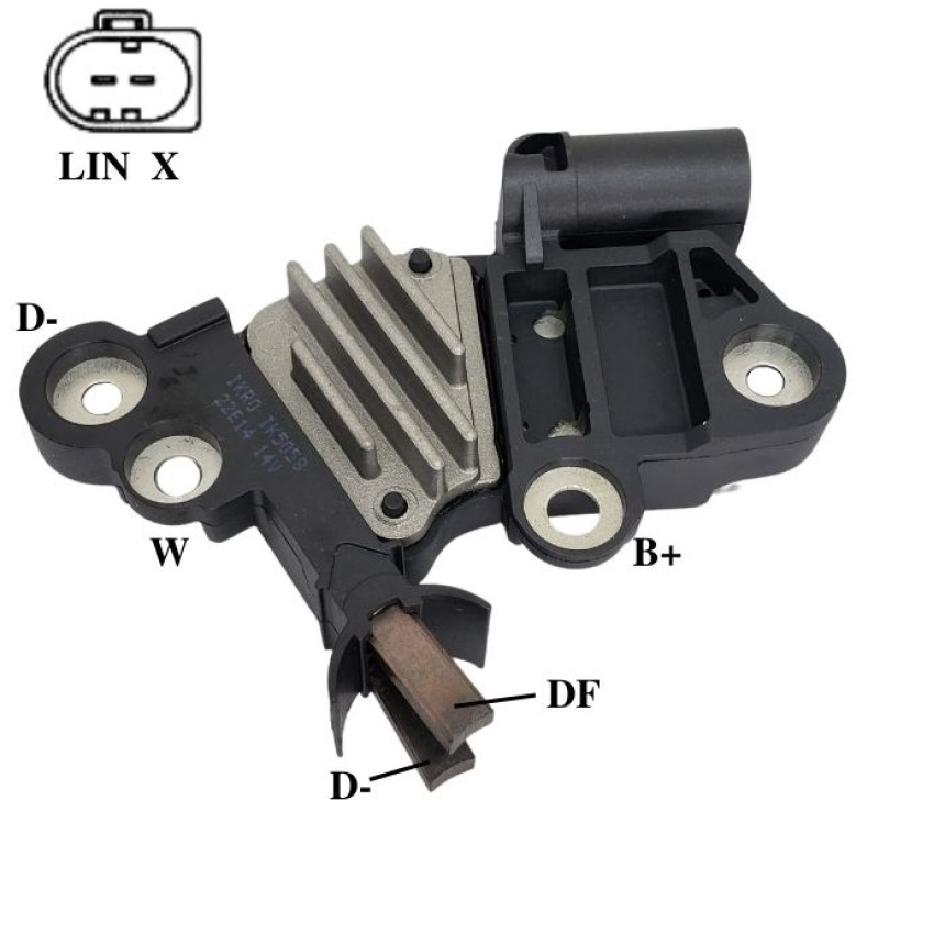 REGULADOR COMPATÍVEL BOSCH MOD COM-LIN RANGER/ECOSPORT/VOLVO IK5058