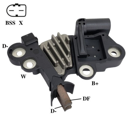 REGULADOR COMPATÍVEL BOSCH MOD COM-BSS BMW X1/X3 IK5060