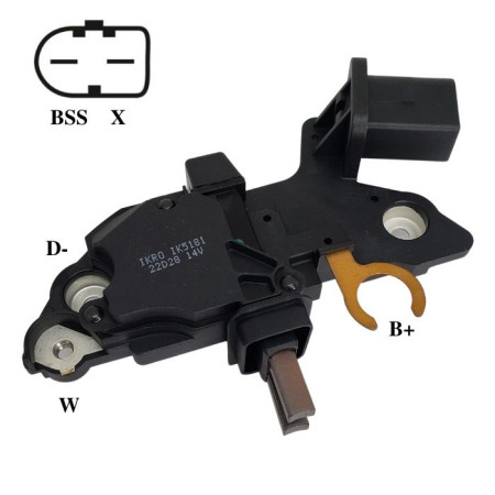 REGULADOR COMPATÍVEL BOSCH ELETR COM-BSS BMW 325 IK5181