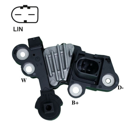 REGULADOR COMPATÍVEL BOSCH MOD COM-LIN AUDI A4 IK5184