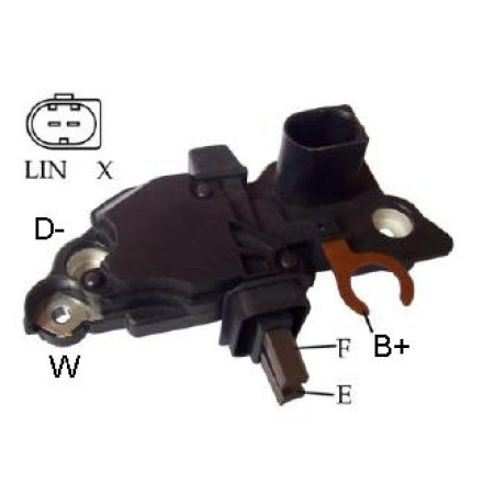 REGULADOR COMPATÍVEL BOSCH ELETR COM-LIN AUDI A4/Q5 09 IK5197
