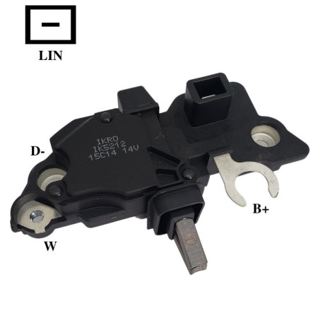 REGULADOR COMPATÍVEL BOSCH ELETR COM-LIN BMW/VOLVO 06 IK5212