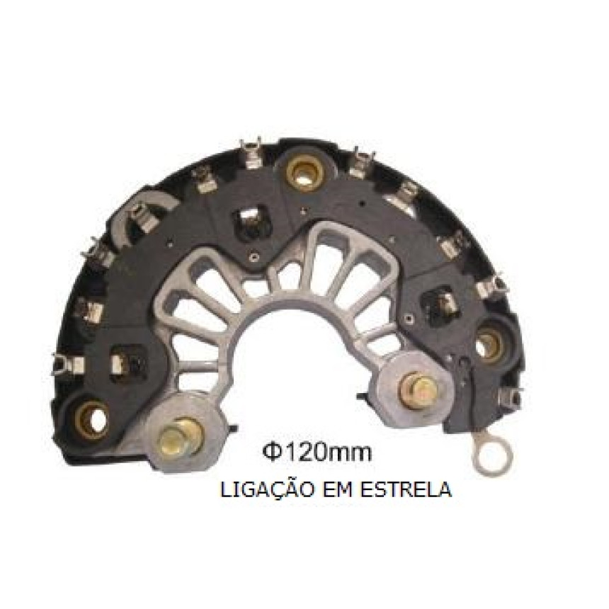 PLACA DIODO COMPATÍVEL BOSCH-6 ELETR CORSA/VECTRA/PALIO/DUCATO G1420 IK3220