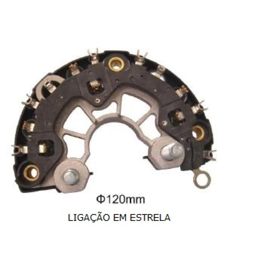 PLACA DIODO COMPATÍVEL BOSCH-6 ELETR ASTRA/VECTRA/ZAFIRA G1427 G1436 IK3245