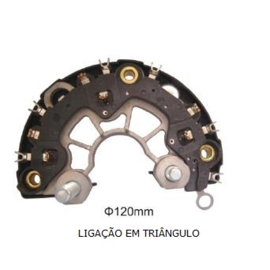 PLACA DIODO COMPATÍVEL BOSCH-6 ELETR HILLUX/COROLLA G1438 IK3438
