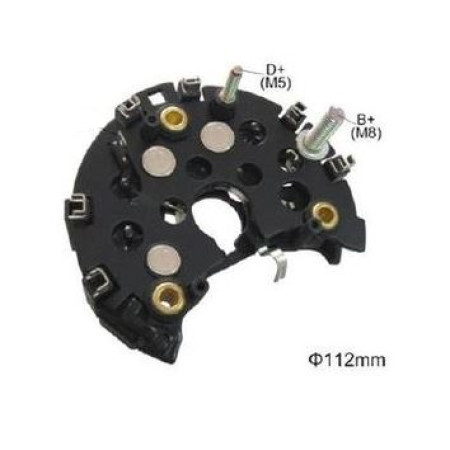 PLACA DIODO COMPATÍVEL BOSCH-6 SEMI-ELETR BMW M3 325/525 G1743 IK3561