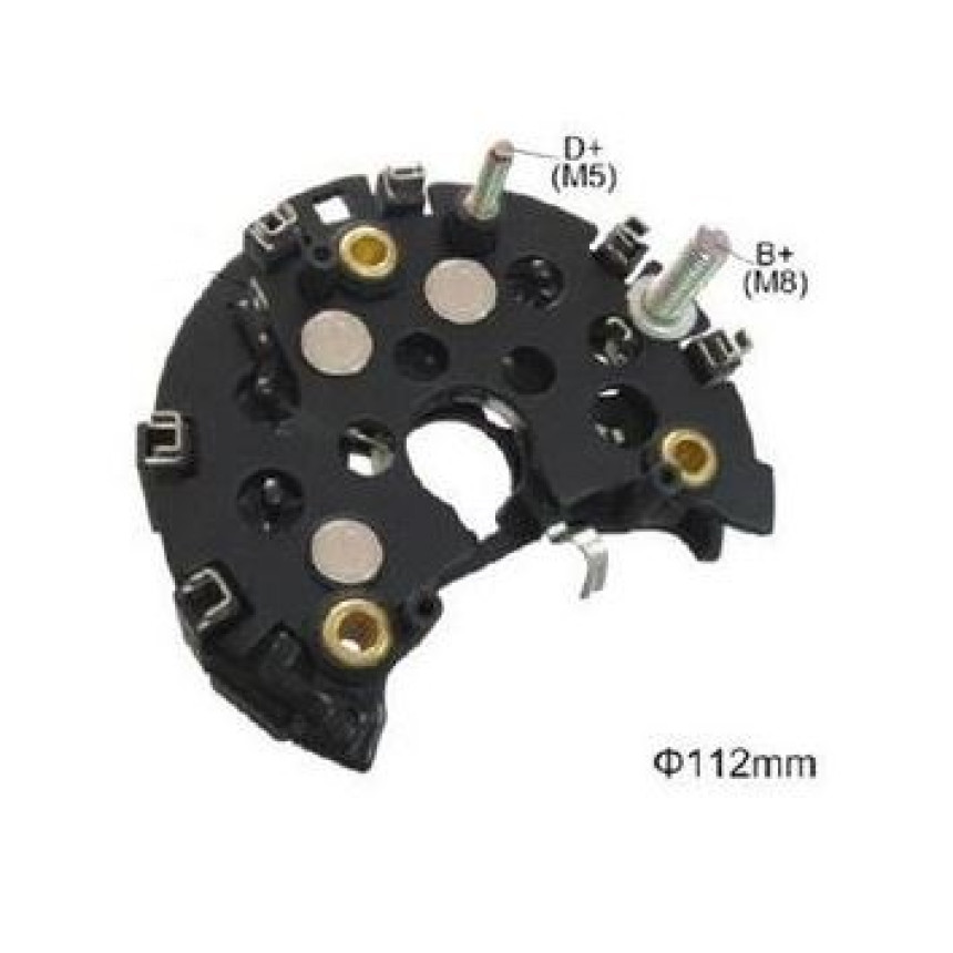 PLACA DIODO COMPATÍVEL BOSCH-6 SEMI-ELETR BMW M3 325/525 G1743 IK3561