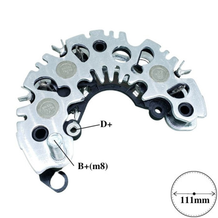 PLACA DIODO COMPATÍVEL MARELLI-6 PEUGEOT 106/CITROEN IK3618