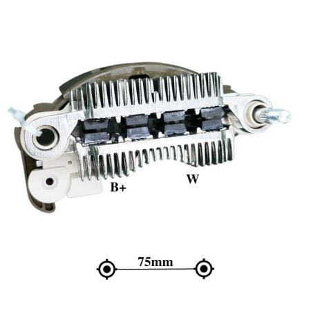 PLACA DIODO COMPATÍVEL MITSUBISHI-8 S/TRIODO SUZUKI 99>03 IK3654
