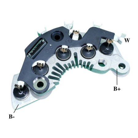 PLACA DIODO COMPATÍVEL DELCO-6 MONZA/KADETT/ASTRA G1658 IK3658