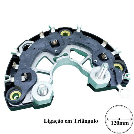 PLACA DIODO COMPATÍVEL BOSCH-6 ELETR FIESTA/KA G1412 IK3672