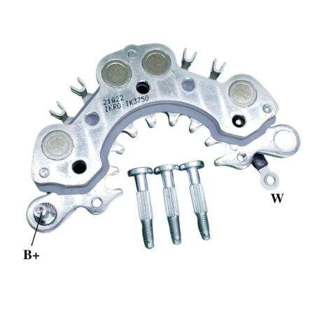 PLACA DIODO COMPATÍVEL HITACHI-8 NISSAN PATHFINDER IK3750