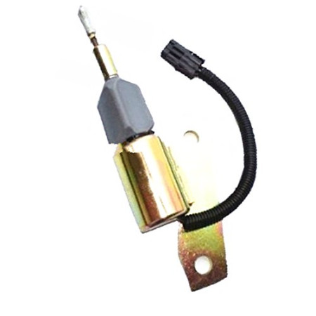 VALVULA SOLENOIDE COMPATÍVEL 12V 3T FIXACAO LATERAL - CUMMINS IK7625
