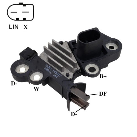 REGULADOR COMPATÍVEL BOSCH MOD COM-LIN RANGER/TRANSIT/ROVER IK5027