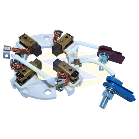 PORTA ESCOVA PARTIDA COMPATÍVEL ISKRA 12V PLATAFORMA/ELEVADOR MMX688 UNF1355