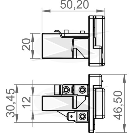 PORTA ESCOVA ALTERNADOR COMPATÍVEL BOSCH FUSCA/KOMBI UNF2212