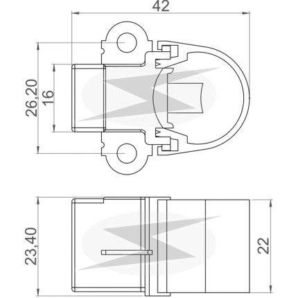 PORTA ESCOVA ALTERNADOR COMPATÍVEL DENSO ROVER/TOYOTA 5312 UNF2223