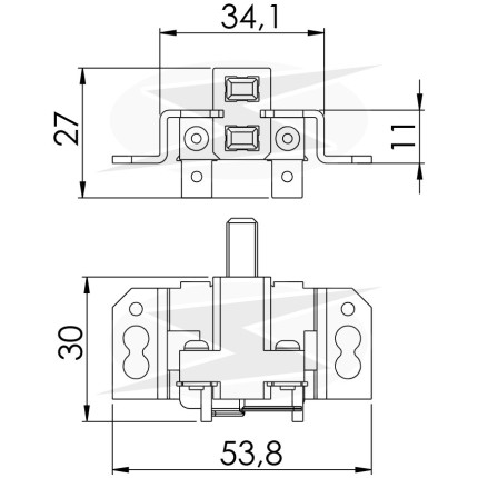 PORTA ESCOVA ALTERNADOR COMPATÍVEL PRESTOLITE 12V AGRALE CUMMINS UNF2230
