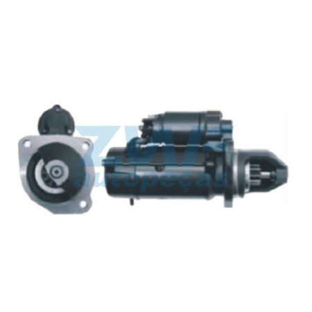 MOTOR PARTIDA COMPATIVEL ISKRA 12V 11D DEITADO ZW801048