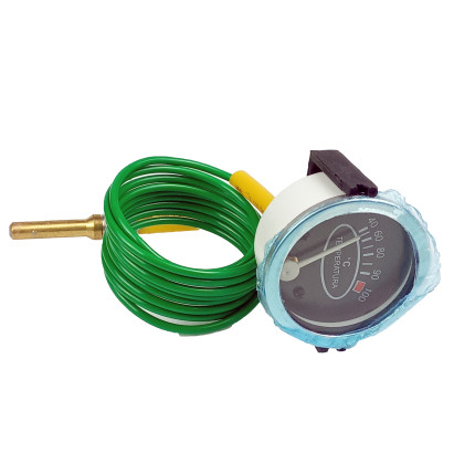 RELOGIO TEMPERATURA AGUA COMPATÍVEL 60MM 40-100C CABO 2MT 12M1125