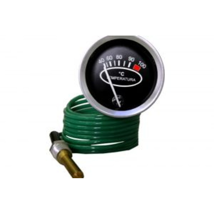 RELOGIO TEMPERATURA AGUA COMPATÍVEL 60MM 40-100C CABO 2MT 12M1125