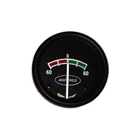 AMPERIMETRO COMPATÍVEL 52MM 12V/24V -60 +60 CROMADO 12M30306