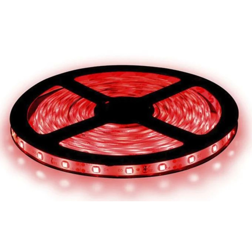 FITA LED VERMELHO 24V HI-POWER 5 METROS AL061