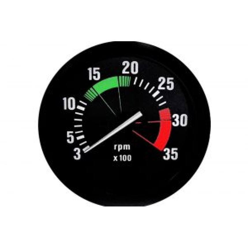 RELOGIO TACOMETRO CONTAGIRO TOYOTA COMPATÍVEL 12V 85> 80MM 3500RPM 12M41021
