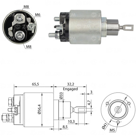 AUTOMATICO COMPATÍVEL BOSCH PALIO/UNO 067 ZM974