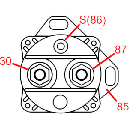 AUTOMATICO AUXILIAR COMPATÍVEL12V PEQUENO - RANGER/EXPLORER/F250/F350 DNI8188
