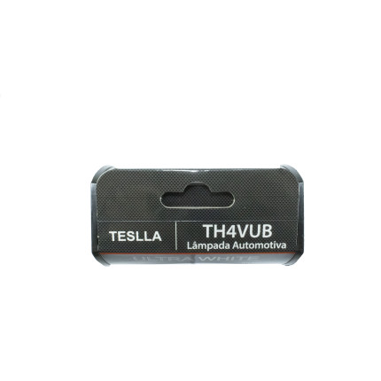 KIT LAMPADA H4 12V 60/55W BI-IODO - ALTA/BAIXA SUPER BRANCA TESLLA