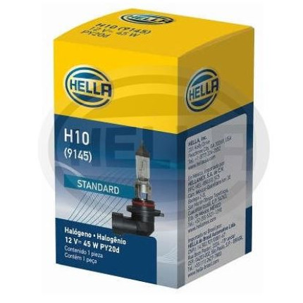 LÂMPADA H10 12V 45W T4 HELLA HEH10
