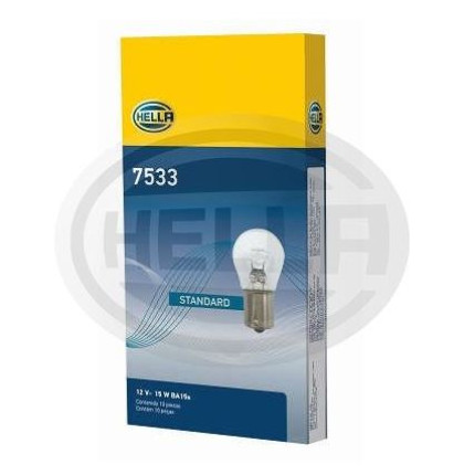 LÂMPADA 7533/1141 12V 15W 10PC HELLA HE7533