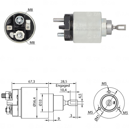 AUTOMATICO COMPATÍVEL BOSCH-EF MONZA/KADETT 040 ZM572