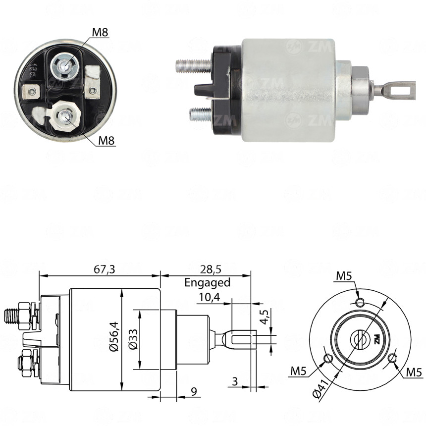 AUTOMATICO COMPATÍVEL BOSCH-EF MONZA/KADETT 040 ZM572