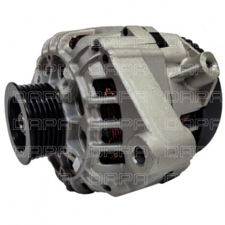 ALTERNADOR COMPATÍVEL VALEO 12V 100A S10/FRONTIER/TROLLER MWM 2.8 - C/CONTA-GIRO E POLIA RODA LIVRE DAP50017
