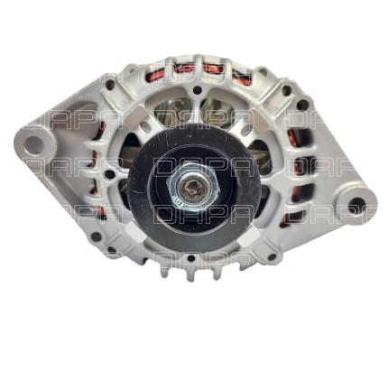 ALTERNADOR COMPATÍVEL VALEO 12V 100A S10/FRONTIER/TROLLER MWM 2.8 - C/CONTA-GIRO E POLIA RODA LIVRE DAP50017