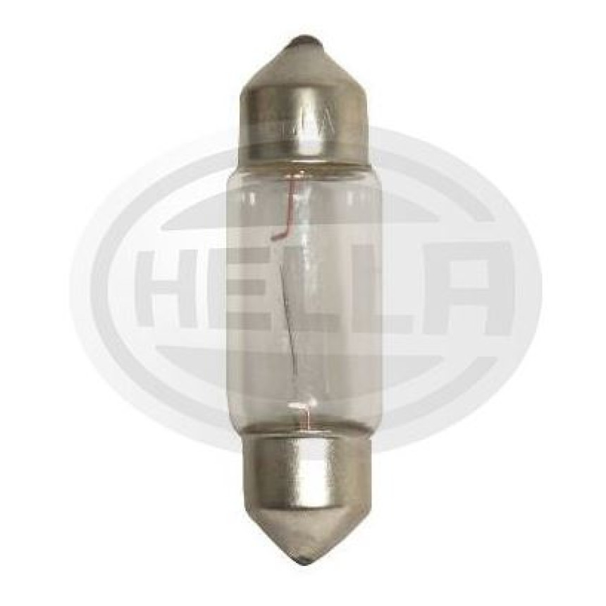 LÂMPADA TORPEDO 12V 10W 11X35 10PC HELLA HE6461